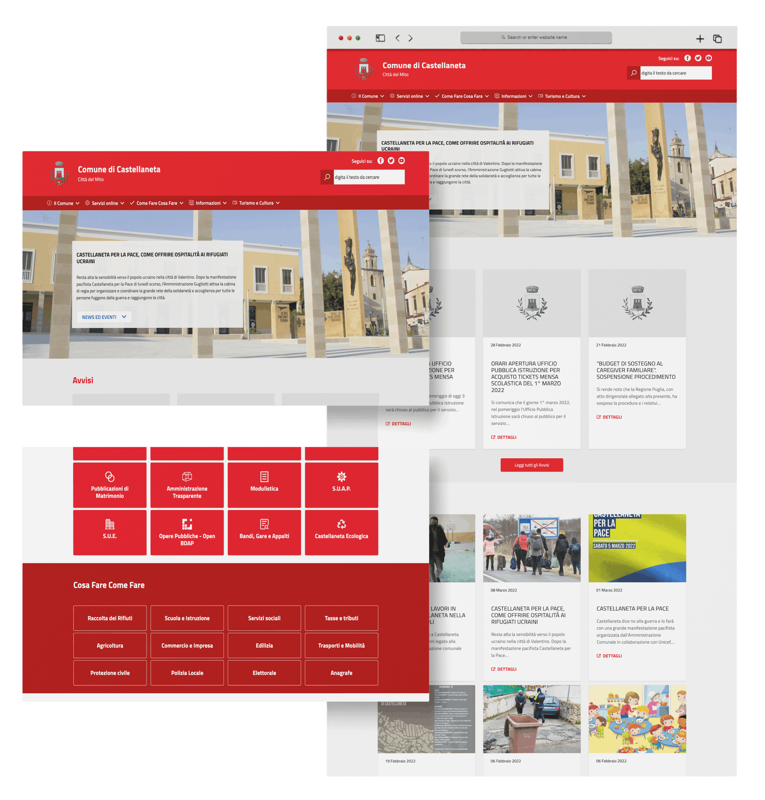Realizzazione portali web