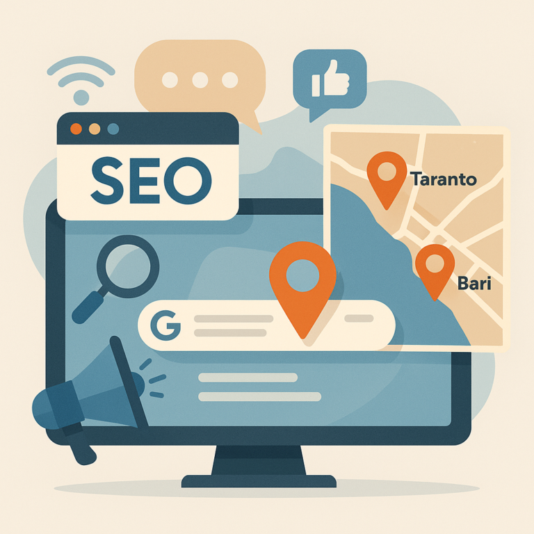 SEO locale: come farsi trovare su Google se operi a Taranto o Bari